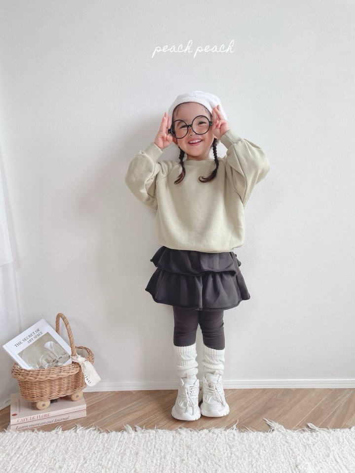 Peach Peach - Korean Children Fashion - #kidzfashiontrend - Coco Skirt Leggings - 6