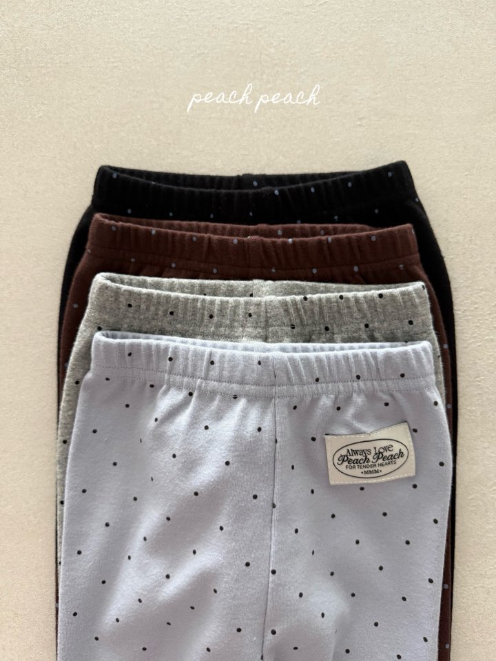 Peach Peach - Korean Children Fashion - #kidzfashiontrend - Petite Leggings - 8