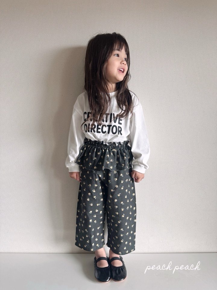 Peach Peach - Korean Children Fashion - #kidzfashiontrend - Director Tee - 6
