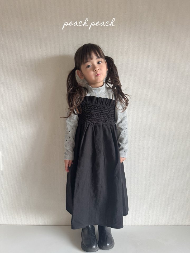 Peach Peach - Korean Children Fashion - #littlefashionista - Vivian One-piece - 6