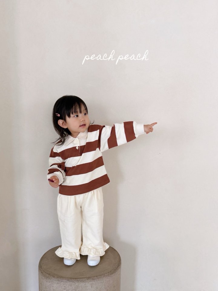 Peach Peach - Korean Children Fashion - #littlefashionista - Mimi Frill Pants - 11