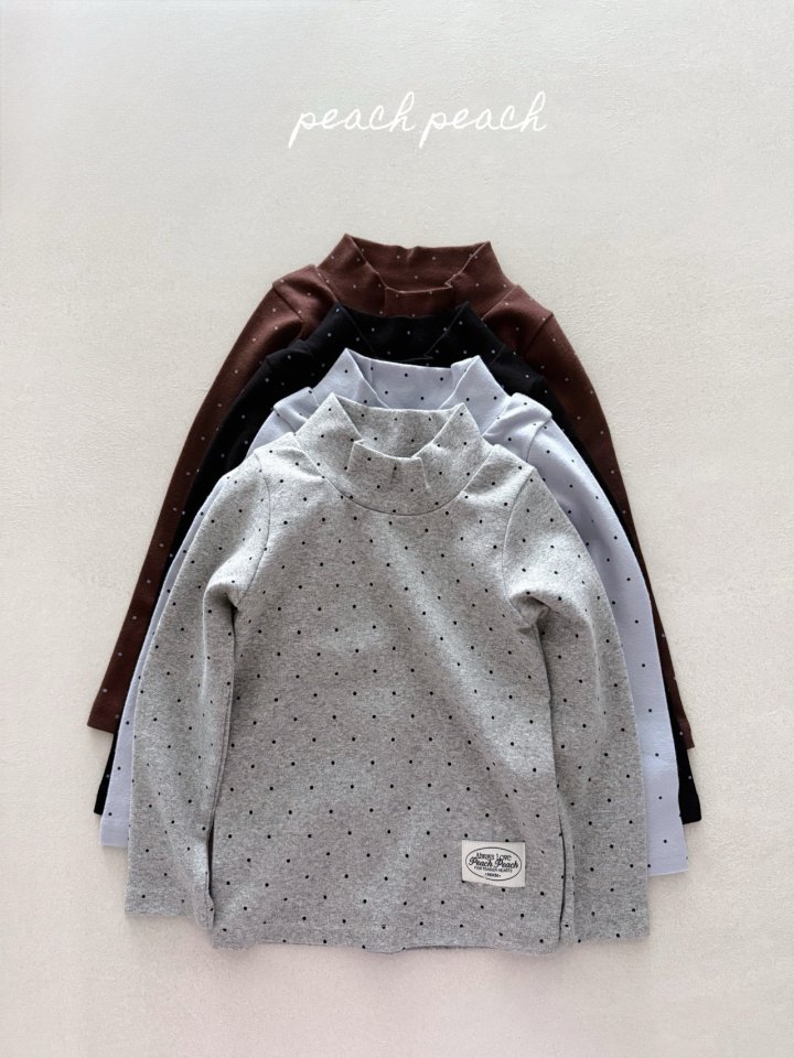 Peach Peach - Korean Children Fashion - #littlefashionista - Petite Polar Tee