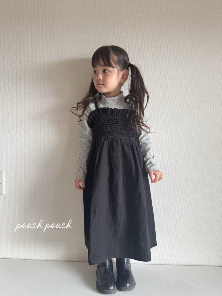 Peach Peach - Korean Children Fashion - #magicofchildhood - Vivian One-piece - 7
