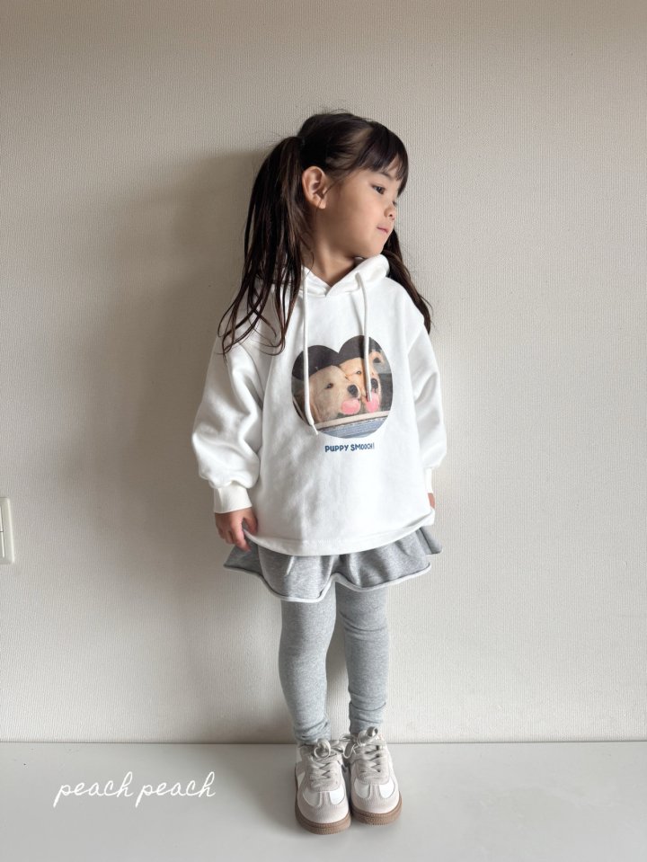 Peach Peach - Korean Children Fashion - #magicofchildhood - Lovely Hoodie - 3