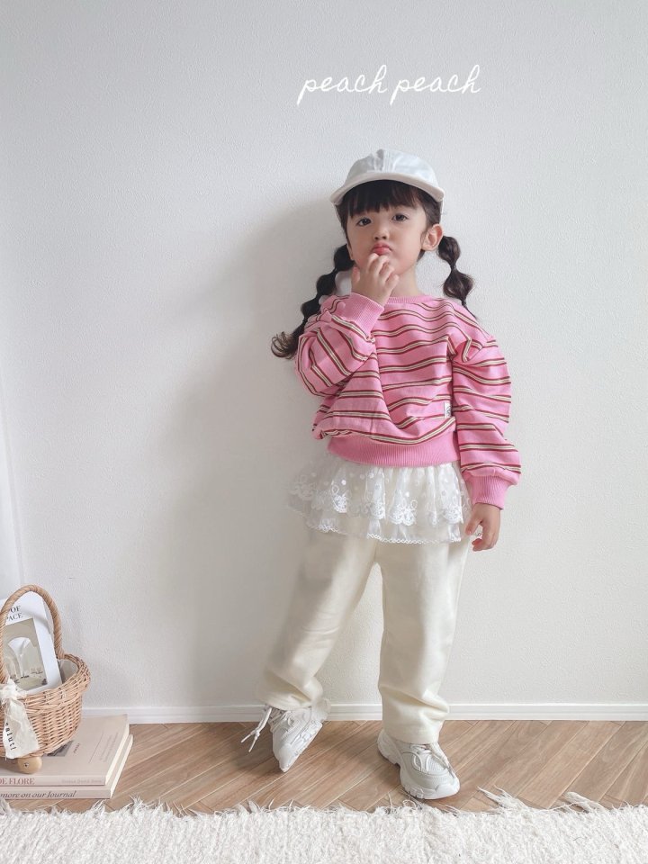 Peach Peach - Korean Children Fashion - #magicofchildhood - Nana Lace Pants - 11