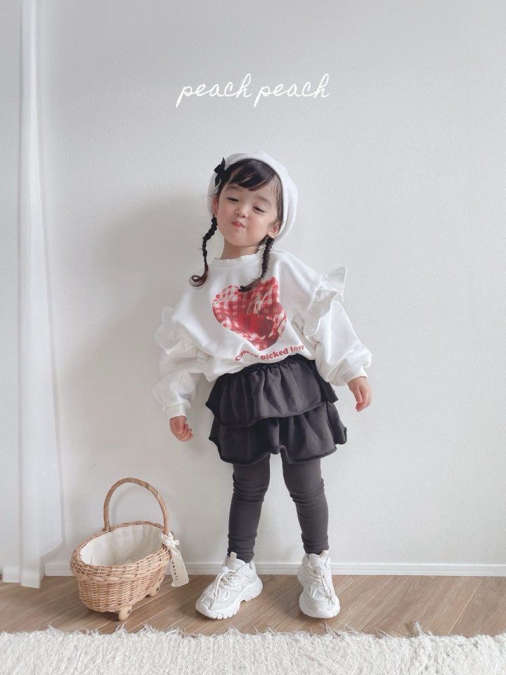 Peach Peach - Korean Children Fashion - #littlefashionista - Dessert Sweatshirt - 4