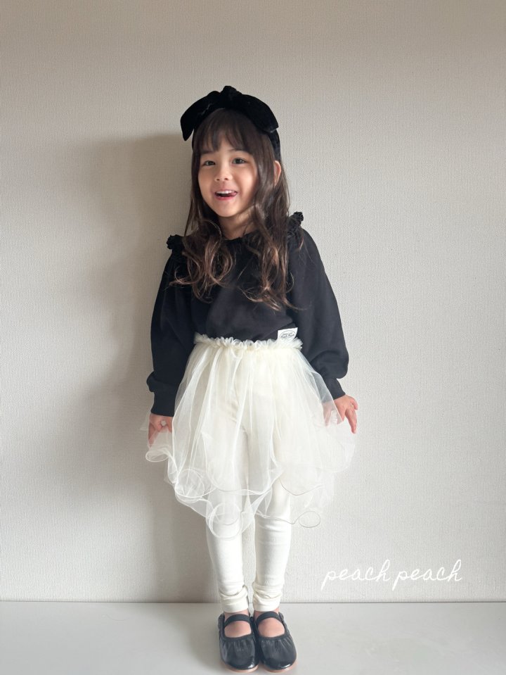 Peach Peach - Korean Children Fashion - #magicofchildhood - Cocoa Sweatshirt - 3
