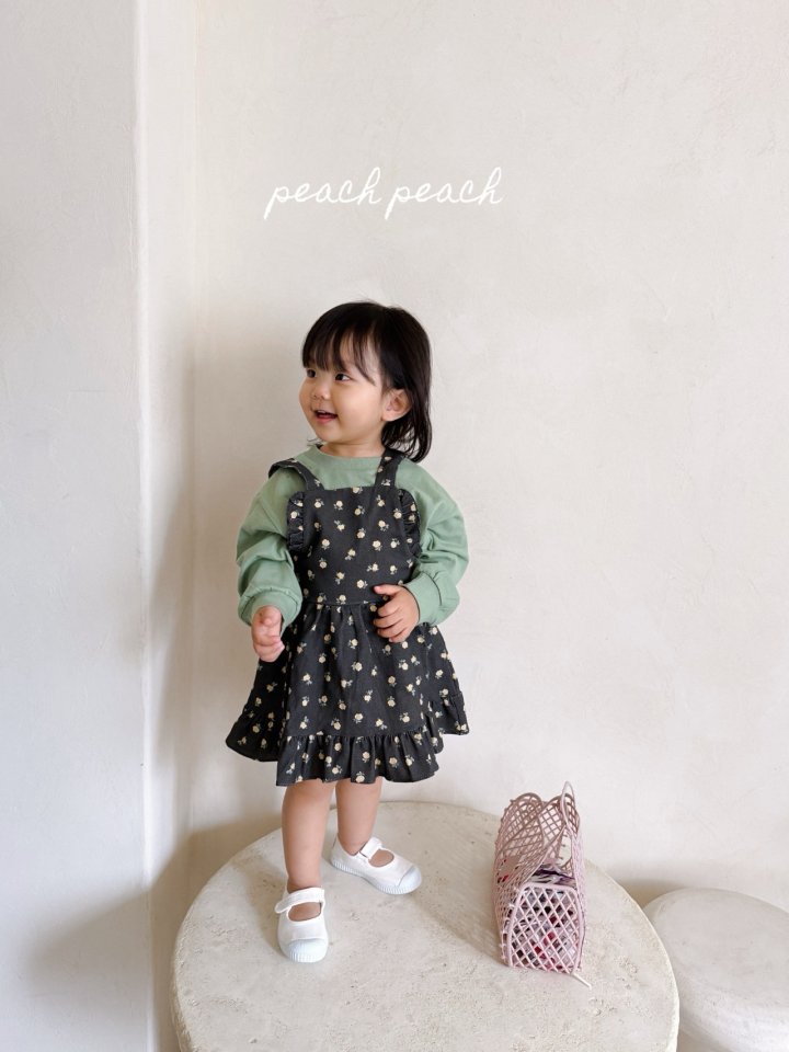 Peach Peach - Korean Children Fashion - #minifashionista - Rosy One-piece - 7
