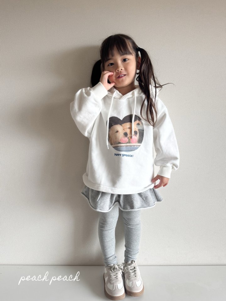 Peach Peach - Korean Children Fashion - #magicofchildhood - Lovely Hoodie - 4