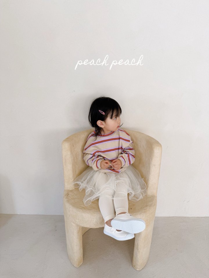 Peach Peach - Korean Children Fashion - #minifashionista - Macaron Tee - 9