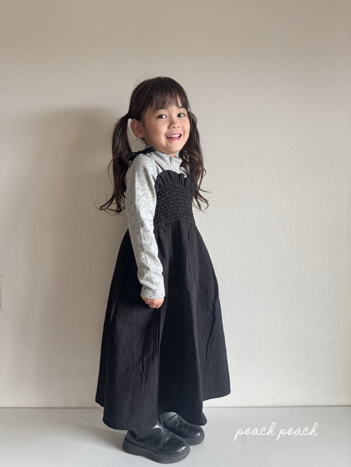 Peach Peach - Korean Children Fashion - #minifashionista - Petite Polar Tee - 3