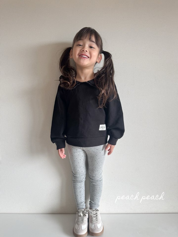 Peach Peach - Korean Children Fashion - #minifashionista - Petite Leggings - 12