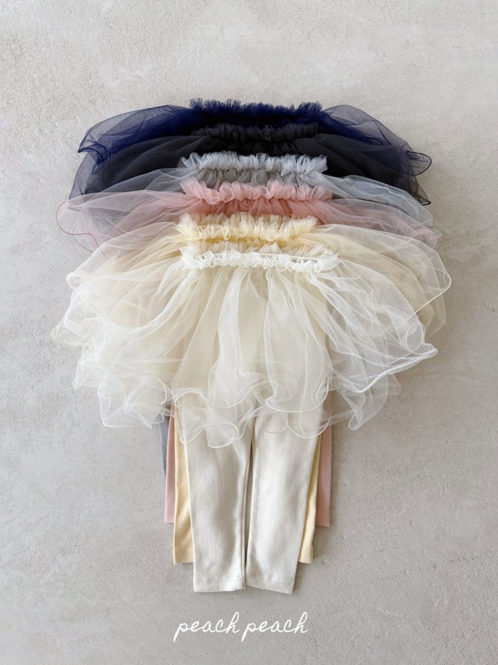 Peach Peach - Korean Children Fashion - #prettylittlegirls - Darling Tutu Leggings