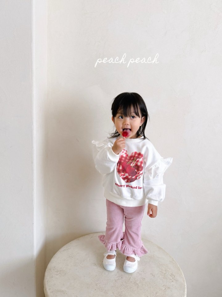 Peach Peach - Korean Children Fashion - #prettylittlegirls - Dessert Sweatshirt - 6