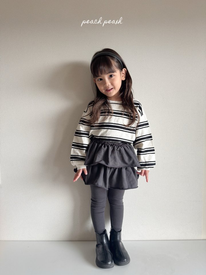 Peach Peach - Korean Children Fashion - #prettylittlegirls - Cookie & Cookie Tee