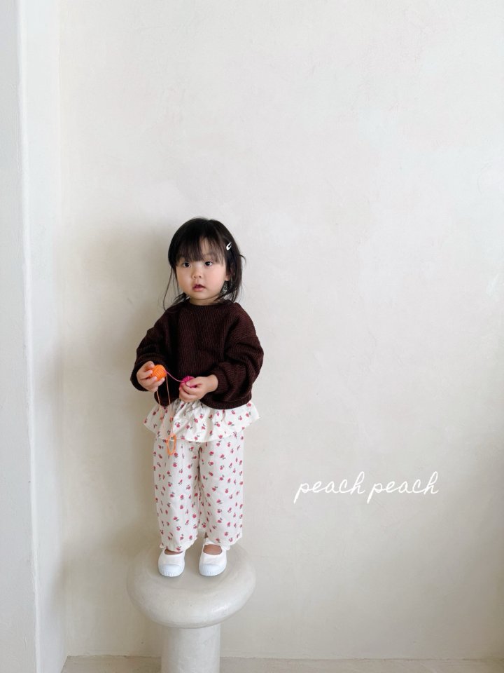 Peach Peach - Korean Children Fashion - #prettylittlegirls - Rosy Pants - 12
