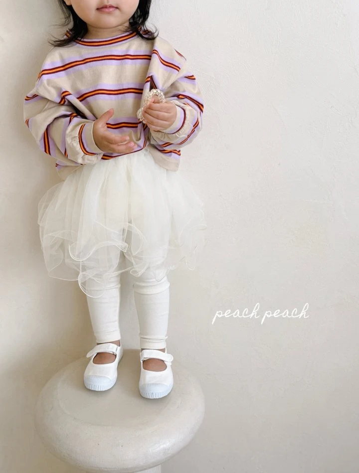 Peach Peach - Korean Children Fashion - #todddlerfashion - Macaron Tee - 11