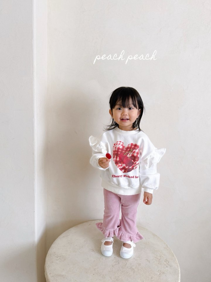 Peach Peach - Korean Children Fashion - #todddlerfashion - Dessert Sweatshirt - 7