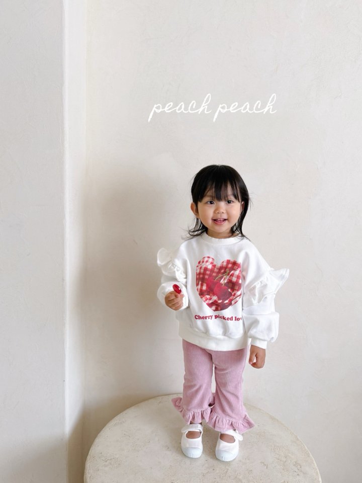Peach Peach - Korean Children Fashion - #toddlerclothing - Dessert Sweatshirt - 8