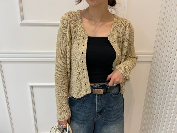 Pearls room - Korean Women Fashion - #momslook - Jay Cardigan