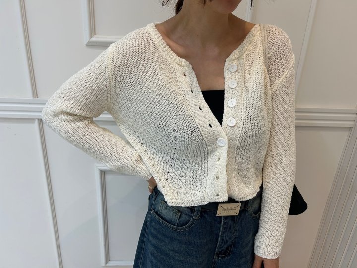 Pearls room - Korean Women Fashion - #momslook - Jay Cardigan - 7