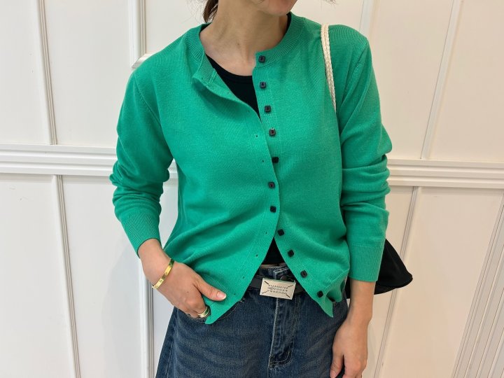 Pearls room - Korean Women Fashion - #momslook - Bella Cardigan