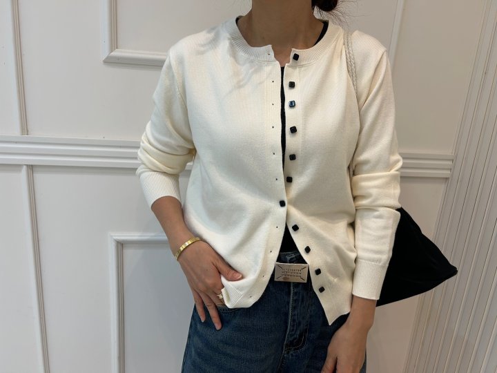 Pearls room - Korean Women Fashion - #momslook - Bella Cardigan - 11