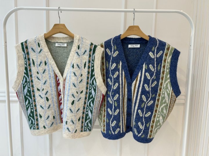 Pearls room - Korean Women Fashion - #momslook - Solid Vest - 10