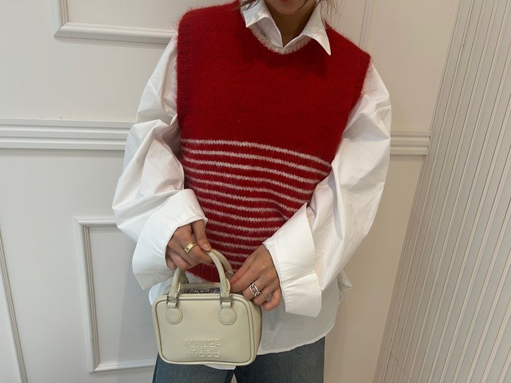 Pearls room - Korean Women Fashion - #momslook - Ethan Knit Vest - 3