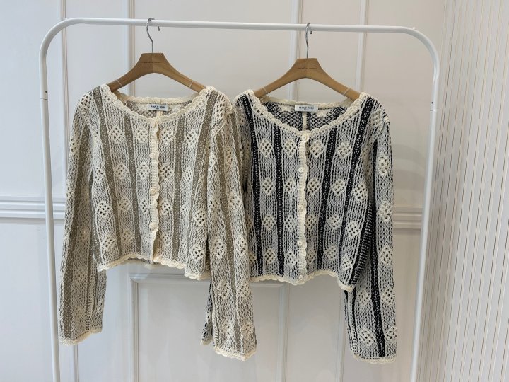 Pearls room - Korean Women Fashion - #pursuepretty - Say Cardigan - 11