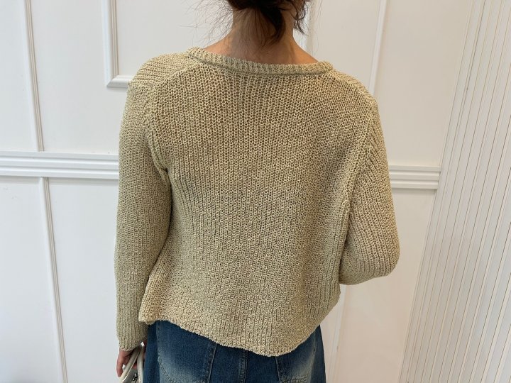Pearls room - Korean Women Fashion - #momslook - Jay Cardigan - 4