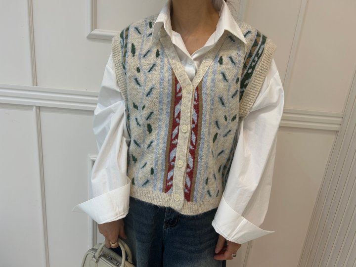 Pearls room - Korean Women Fashion - #womensfashion - Solid Vest - 5