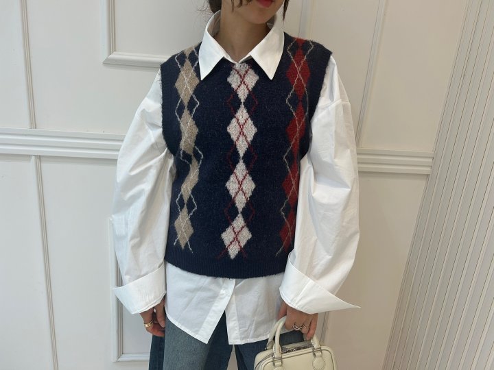 Pearls room - Korean Women Fashion - #womensfashion - Dia Vest