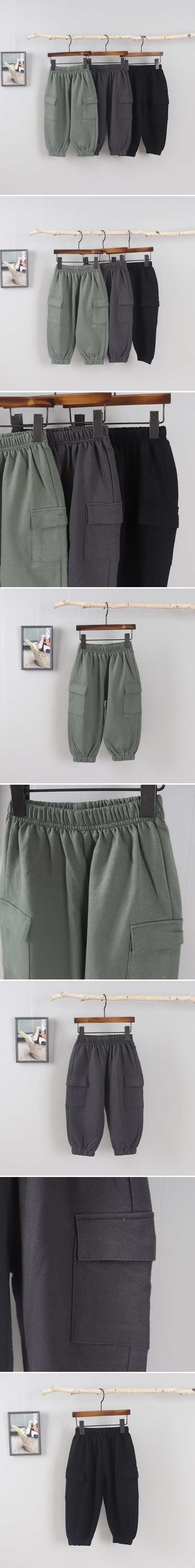 Pepper Mint - Korean Children Fashion - #toddlerclothing - Cargo Jogger Pants