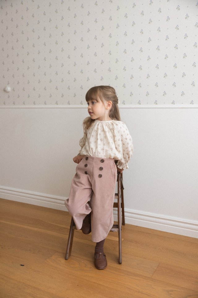 Perrobebe - Korean Children Fashion - #designkidswear - Dia Corduroy Pants - 8