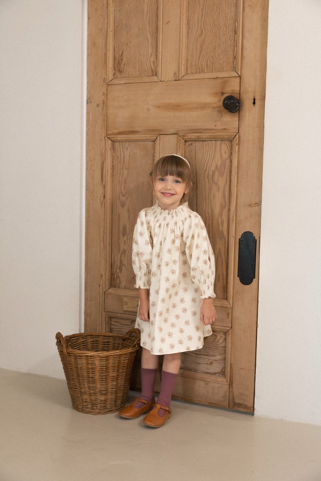 Perrobebe - Korean Children Fashion - #discoveringself - Vivian Smocked One-piece - 10