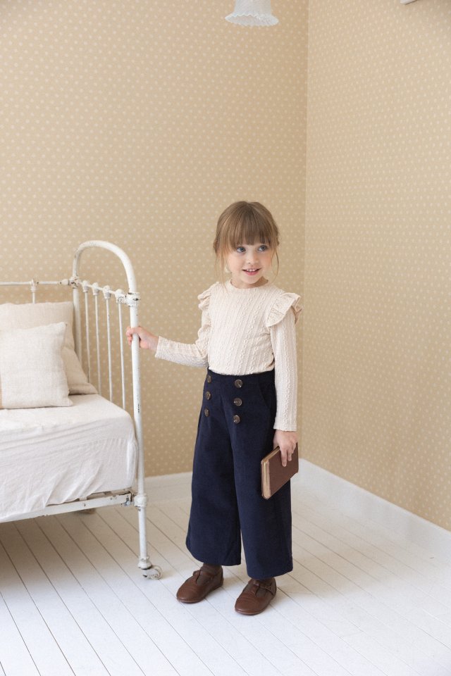 Perrobebe - Korean Children Fashion - #discoveringself - Dia Corduroy Pants - 9