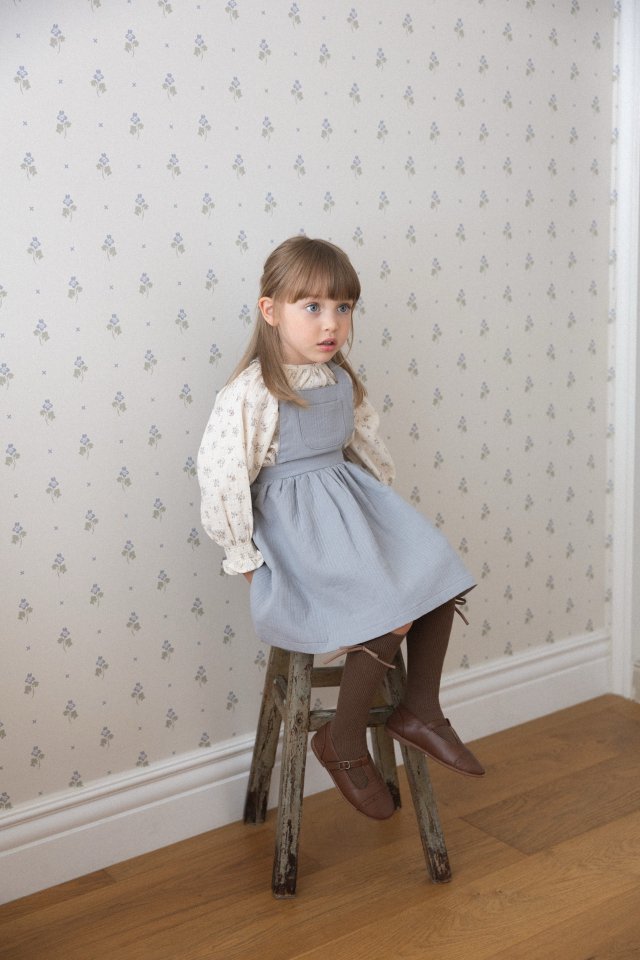 Perrobebe - Korean Children Fashion - #fashionkids - Flora Smocked Blouse - 8