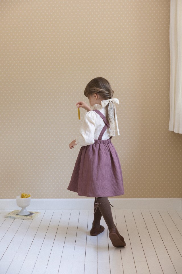 Perrobebe - Korean Children Fashion - #kidsstore - Lilian Suspender One-piece - 6