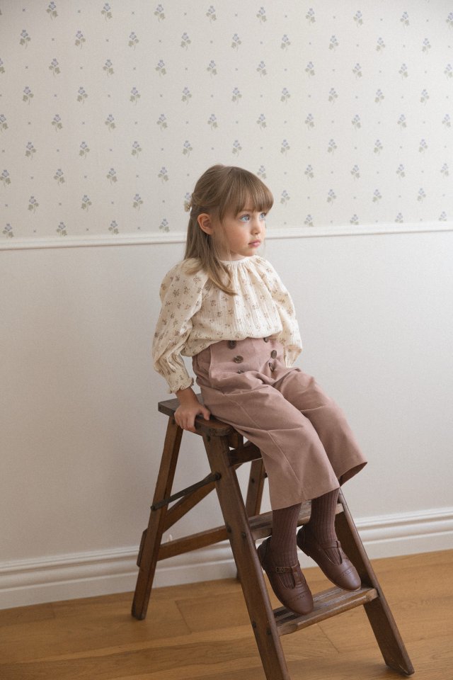 Perrobebe - Korean Children Fashion - #kidzfashiontrend - Flora Smocked Blouse - 11