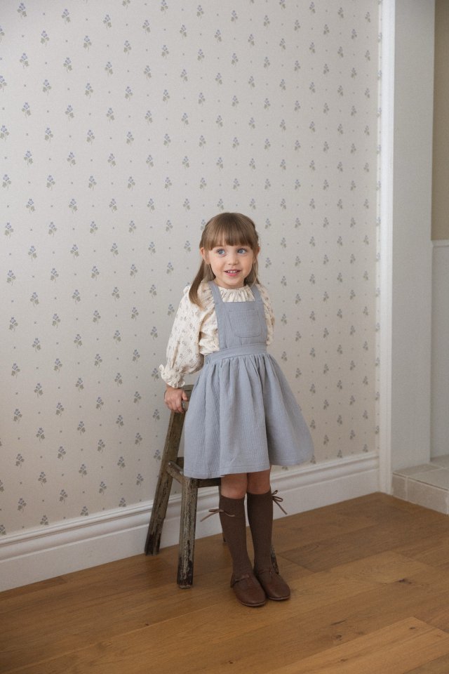 Perrobebe - Korean Children Fashion - #littlefashionista - Lilian Suspender One-piece - 9