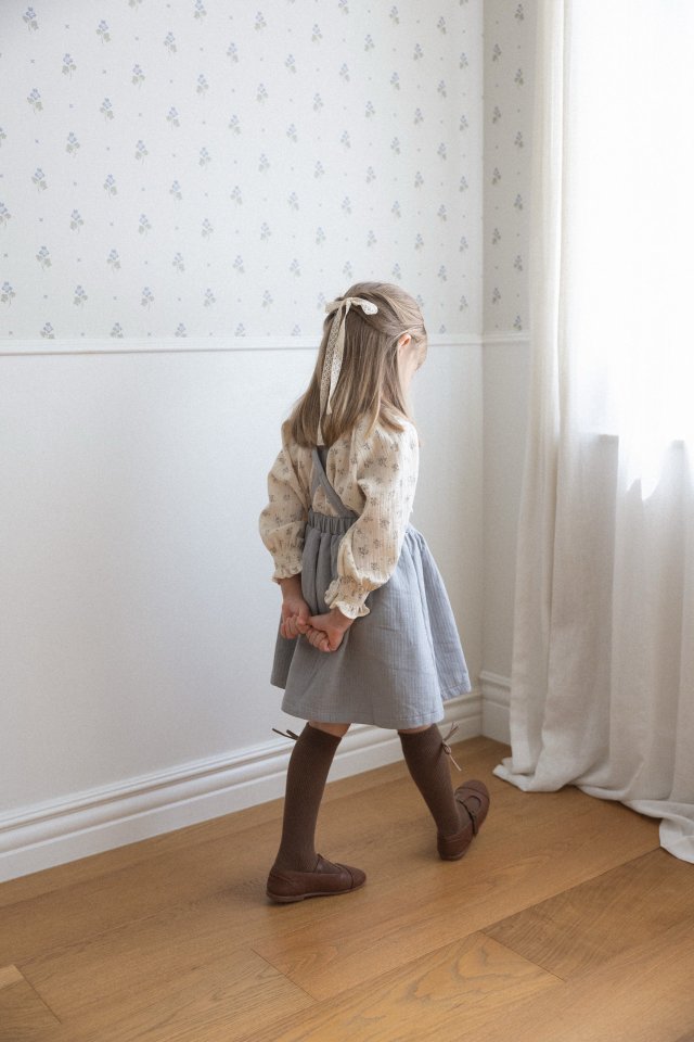 Perrobebe - Korean Children Fashion - #minifashionista - Lilian Suspender One-piece - 11