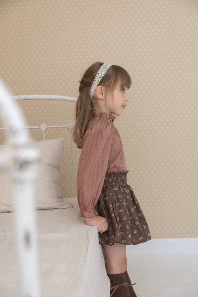 Perrobebe - Korean Children Fashion - #todddlerfashion - Isabella Lace Blouse - 6
