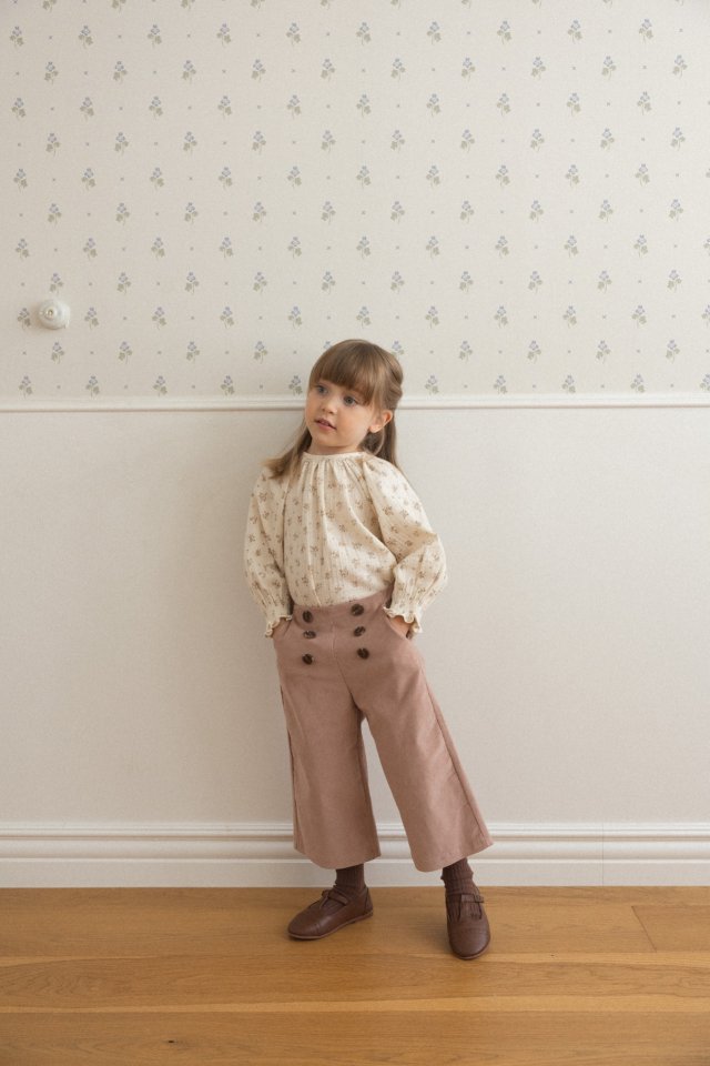 Perrobebe - Korean Children Fashion - #todddlerfashion - Dia Corduroy Pants - 3