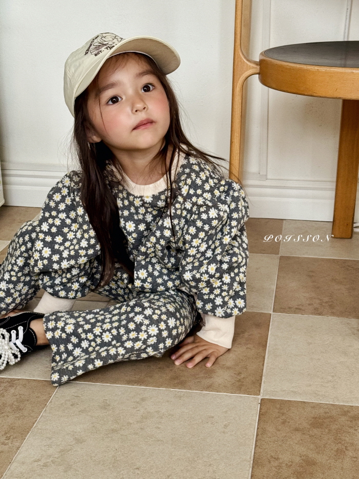 Poisson - Korean Children Fashion - #childofig - Flora Set - 3