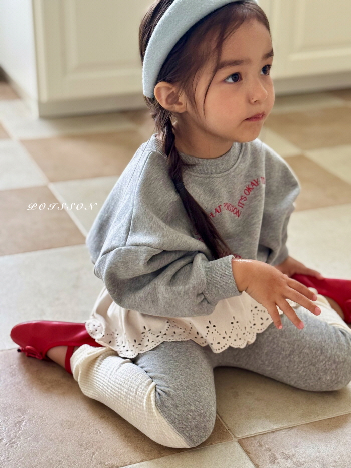 Poisson - Korean Children Fashion - #stylishchildhood - Warmer Leggings - 4