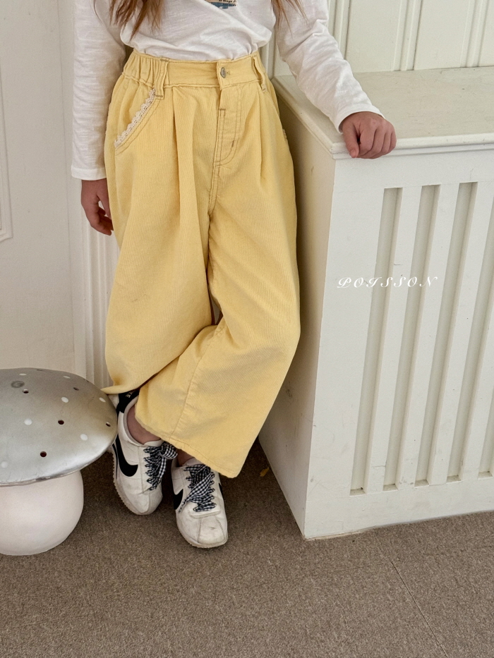 Poisson - Korean Children Fashion - #childrensboutique - Woody Pants - 8
