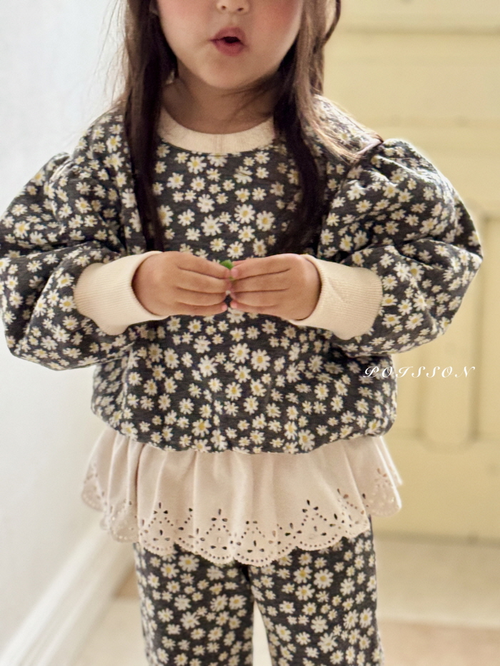 Poisson - Korean Children Fashion - #childofig - Flora Set - 4