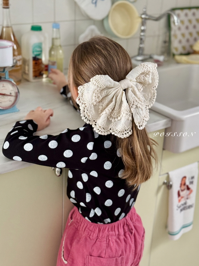 Poisson - Korean Children Fashion - #childrensboutique - Bella Bow Pin - 2