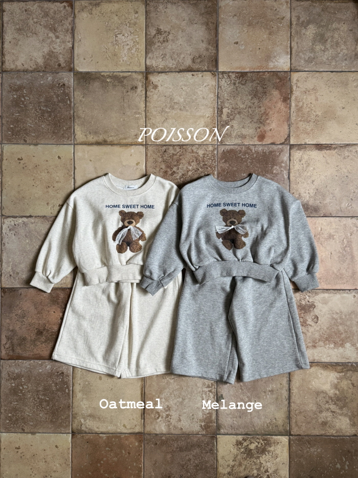 Poisson - Korean Children Fashion - #childrensboutique - Teddy Set